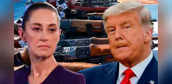 Sheinbaum tras medidas del gobierno de Trump contra el tráfico de armas a México: "No se había oído nunca de un presidente de los EE. UU." Sheinbaum tras medidas del gobierno de Trump contra el tráfico de armas a México: "No se había oído nunca de un presidente de los EE. UU."