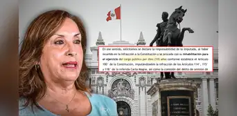 Presentan nueva denuncia constitucional contra Dina Boluarte por caso cirugías: piden su inhabilitación por 10 años Presentan nueva denuncia constitucional contra Dina Boluarte por caso cirugías: piden su inhabilitación por 10 años