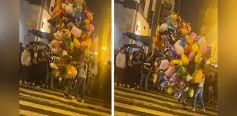 Vendedores de globos protagonizan un altercado en el centro de Lima y en redes bromean: “Fue una pelea global” Vendedores de globos protagonizan un altercado en el centro de Lima y en redes bromean: “Fue una pelea global”