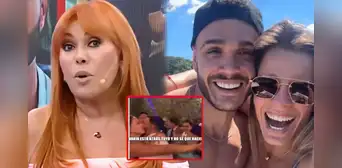 Magaly Medina detecta inesperado detalle oculto en video viral de Alejandra Baigorria y Mario Irivarren
