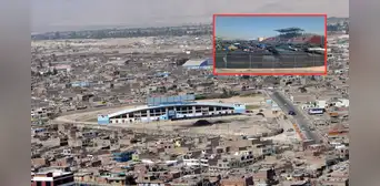 El enorme estadio que fue recinto de un equipo campeón de Copa Perú y se convirtió en un mercado informal: tiene daños infraestructurales El enorme estadio que fue recinto de un equipo campeón de Copa Perú y se convirtió en un mercado informal: tiene daños infraestructurales