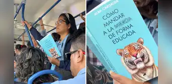 Pasajera desata risas al ser captada leyendo en bus de Lima y usuarios reaccionan: “Necesito ese libro” Pasajera desata risas al ser captada leyendo en bus de Lima y usuarios reaccionan: “Necesito ese libro”