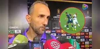 Hernán Barcos criticó al árbitro tras expulsión de Renzo Garcés en derrota de Alianza Lima: "Estaba muy lejos" Hernán Barcos criticó al árbitro tras expulsión de Renzo Garcés en derrota de Alianza Lima: "Estaba muy lejos"