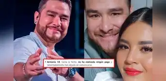 Esposa de Paul Flores anuncia juicio contra Armonía 10: acusa al grupo de cumbia de no dar ni S/1 a su familia Esposa de Paul Flores anuncia juicio contra Armonía 10: acusa al grupo de cumbia de no dar ni S/1 a su familia