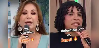 Janet Barboza se enoja y le lanza dura advertencia a Valentino en vivo: "Aprovecha, mañana ya no te conocen" Janet Barboza se enoja y le lanza dura advertencia a Valentino en vivo: "Aprovecha, mañana ya no te conocen"
