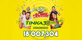Resultados oficiales de La Tinka del 07 de mayo: conoce los números ganadores y premios entregados
