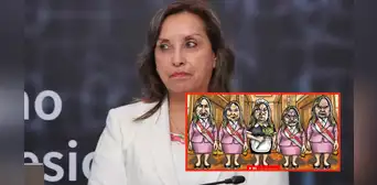 Dina Boluarte sin autonomía: Carlincatura expone las alianzas de la presidenta desde que llegó al poder