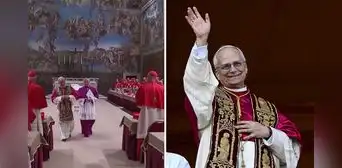 Así celebraron los cardenales la elección del nuevo papa León XIV dentro de la Capilla Sixtina