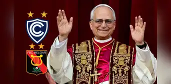 Cienciano festejó el anuncio de Robert Prevost, pero se llevó épica 'troleada' de Melgar: "El papa es León"