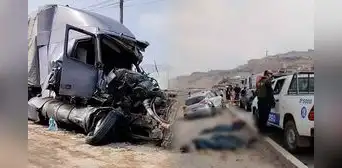 Terrible accidente de tránsito en Ventanilla deja un adulto mayor y un perrito fallecido: tráiler se despistó en avenida Néstor Gambetta Terrible accidente de tránsito en Ventanilla deja un adulto mayor y un perrito fallecido: tráiler se despistó en avenida Néstor Gambetta