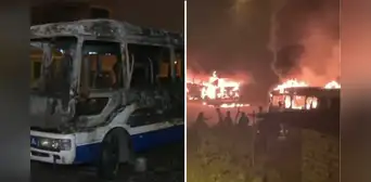Incendian cústers dentro de cochera de SJL: dueño denuncia tercer ataque extorsivo Incendian cústers dentro de cochera de SJL: dueño denuncia tercer ataque extorsivo
