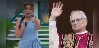 Janet Barboza se quiebra en vivo al enterarse de la elección del papa peruano León XIV: "Estoy emocionada"