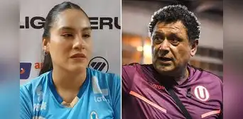 Jugadora de Regatas apuntó contra DT de Universitario tras eliminarlos de la Liga Peruana de Vóley: "Tenía una cuenta pendiente con él" Jugadora de Regatas apuntó contra DT de Universitario tras eliminarlos de la Liga Peruana de Vóley: "Tenía una cuenta pendiente con él"