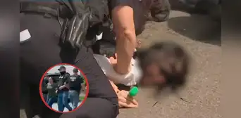 Operativo ICE: Policías someten a menor contra el suelo mientras agentes de ICE arresta a su madre inmigrante en redada en Massachusetts