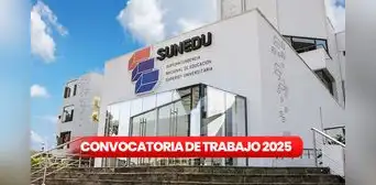 Sunedu lanza convocatoria de trabajo en Lima para titulados y técnicos con sueldos de hasta S/12.500: link para postular Sunedu lanza convocatoria de trabajo en Lima para titulados y técnicos con sueldos de hasta S/12.500: link para postular