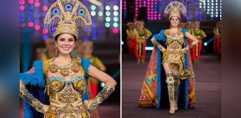 Staisy Huamansisa deslumbra en el Miss Mundo 2025 con espectacular traje típico inspirado en la cultura Moche Staisy Huamansisa deslumbra en el Miss Mundo 2025 con espectacular traje típico inspirado en la cultura Moche