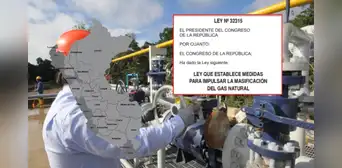 Nueva ley de gas natural aprobada por el Congreso tiene deficiencias estructurales que podrían retrasar la masificación por 25 años