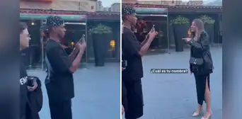 Jóvenes no reconocen a Lamine Yamal, futbolista del Barcelona, y le piden que les tome una foto: "¿Cuál es tu nombre?" Jóvenes no reconocen a Lamine Yamal, futbolista del Barcelona, y le piden que les tome una foto: "¿Cuál es tu nombre?"