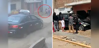Chofer pierde control de su unidad y choca contra casa: madre y sus hijos se salvaron de ser atropellados