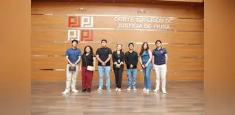 Estudiantes de Derecho visitan la Corte de Piura y aprenden sobre el Código Procesal Penal Estudiantes de Derecho visitan la Corte de Piura y aprenden sobre el Código Procesal Penal