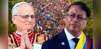 Petro pide a León XIV alzar su voz por los refugiados "humillados" en EE. UU.: "Ojalá sea el gran líder de los pueblos migrantes en el mundo"
