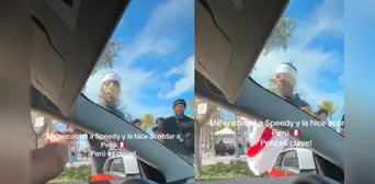 "Perú es clave": peruano aborda a Speed en Miami y le recuerda su visita a nuestro país "Perú es clave": peruano aborda a Speed en Miami y le recuerda su visita a nuestro país