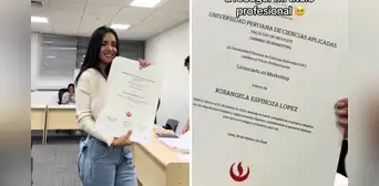 Rosángela Espinoza presume su título de licenciada y lanza mensaje a sus detractores: “Que empiece el hate”