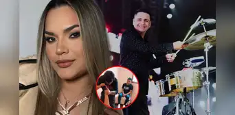 Lesly Águila es vista con músico de Corazón Serrano y encienden rumores de romance tras anunciar su retiro del grupo Lesly Águila es vista con músico de Corazón Serrano y encienden rumores de romance tras anunciar su retiro del grupo