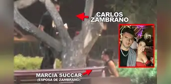 Futbolista Carlos Zambrano se va de fiesta y su esposa termina en el suelo: Magaly Medina expone imágenes Futbolista Carlos Zambrano se va de fiesta y su esposa termina en el suelo: Magaly Medina expone imágenes