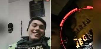 Callao: policía tiktoker transmite en vivo durante horario laboral y no prioriza denuncia de violencia física