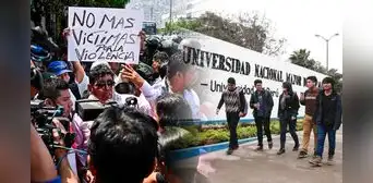 Egresados de UNMSM se suman a paro de transportistas este 14 de mayo: "Fuera Dina Boluarte y Congreso corrupto" Egresados de UNMSM se suman a paro de transportistas este 14 de mayo: "Fuera Dina Boluarte y Congreso corrupto"