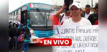 Paro a nivel nacional EN VIVO: transportistas, profesores, Gamarra y demás colectivos se concentran HOY Paro a nivel nacional EN VIVO: transportistas, profesores, Gamarra y demás colectivos se concentran HOY