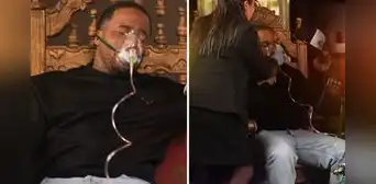 Jefferson Farfán se descompensó en plena entrevista con Christian Cueva: fue auxiliado con oxígeno