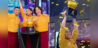‘El gran chef famosos, extremo’: Vania Bludau se lleva la olla de oro al ganar a Reimond Manco ‘El gran chef famosos, extremo’: Vania Bludau se lleva la olla de oro al ganar a Reimond Manco