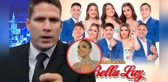Paco Bazán arremete contra cantantes de La Bella Luz por ganarle a Susana Alvarado en votación: "Ni sé cómo se llama"