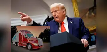 Trump impacta al sector automotriz: se registra un desplome en ventas de camiones mexicanos a Estados Unidos