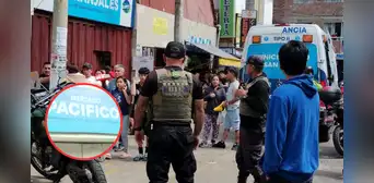 Sicario finge ser delivery y mata a balazos a hombre dentro de mercado Pacífico en San Miguel Sicario finge ser delivery y mata a balazos a hombre dentro de mercado Pacífico en San Miguel