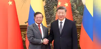 China y Colombia firman acuerdo histórico que integra al país sudamericano a la iniciativa de la Franja y la Ruta China y Colombia firman acuerdo histórico que integra al país sudamericano a la iniciativa de la Franja y la Ruta