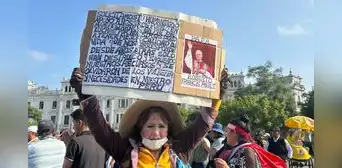 Manifestantes piden apoyo al papa León XIV durante paro de transportistas: “Están asesinando y nadie dice nada"