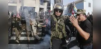 Paro de Transportistas EN VIVO: manifestantes llegan a av. Abancay y PNP lanza lacrimógenas para contenerlos