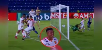 El insólito autogol de espalda que le quitó a Atlético Grau un triunfo histórico en Copa Sudamericana El insólito autogol de espalda que le quitó a Atlético Grau un triunfo histórico en Copa Sudamericana