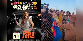 Olga Tañón llega a Lima con un show explosivo: conoce los precios de las entradas y el posible setlist de la 'Mujer de fuego' Olga Tañón llega a Lima con un show explosivo: conoce los precios de las entradas y el posible setlist de la 'Mujer de fuego'