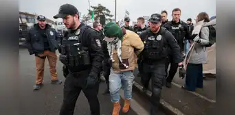 Redada masiva en Washington D. C.:casi 200 inmigrantes arrestados durante operativo de ICE