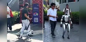 Universitario pasea su perro robot en la UPC y usuarios bromean: "Ni Elon Musk tiene esa tecnología"