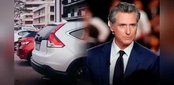 California: ley firmada por Gavin Newsom prohíbe a conductores realizar esta maniobra con el vehículo