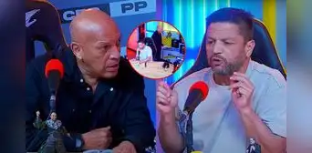 Roberto Mosquera protagoniza fuerte intercambio de palabras con Pedro García EN VIVO y DT se va: "Ahora tú eres el educado y yo no"