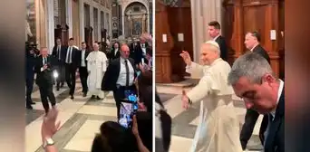 Papa León XIV sorprende a fieles en Roma por curiosa forma de saludar y en redes bromean: “Tiene calle”