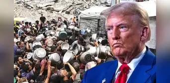 Trump "preocupado" por la crisis humanitaria vivida en Gaza: "Mucha gente está muriendo de hambre"