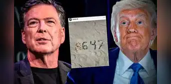 James Comey, exdirector del FBI, habría amenazado de muerte a Trump con misteriosa imagen en redes sociales James Comey, exdirector del FBI, habría amenazado de muerte a Trump con misteriosa imagen en redes sociales