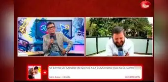 Usuario en Iquitos trolea a periodista durante enlace en vivo y desata risas en redes: “Un saludo para Supin..za” Usuario en Iquitos trolea a periodista durante enlace en vivo y desata risas en redes: “Un saludo para Supin..za”